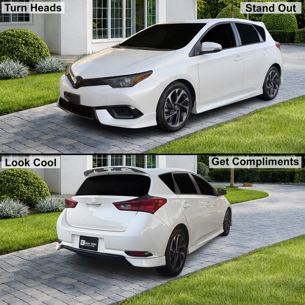 Fits Scion iM & Toyota Corolla iM 2016-2018 Full Headlight Taillight Precut Smoked PPF Tint Kit Film Overlay  - Bogar Tech Designs