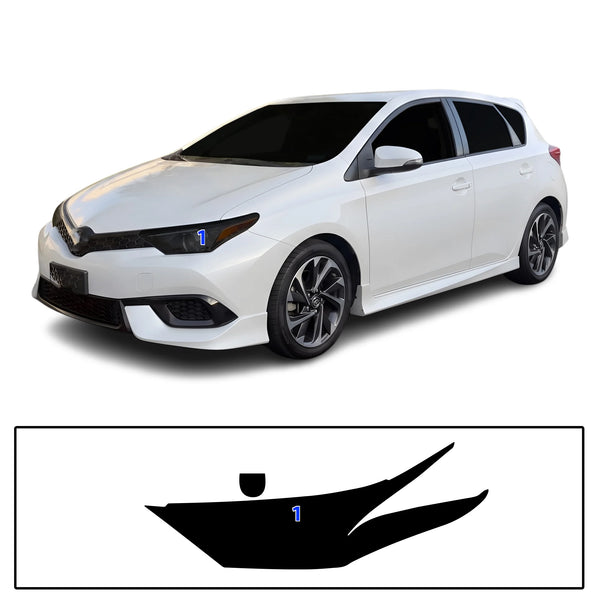 Fits Scion iM & Toyota Corolla iM 2016-2018 Full Headlight Taillight Precut Smoked PPF Tint Kit Film Overlay  - Bogar Tech Designs