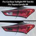 Fits Scion iM & Toyota Corolla iM 2016-2018 Full Headlight Taillight Precut Smoked PPF Tint Kit Film Overlay  - Bogar Tech Designs