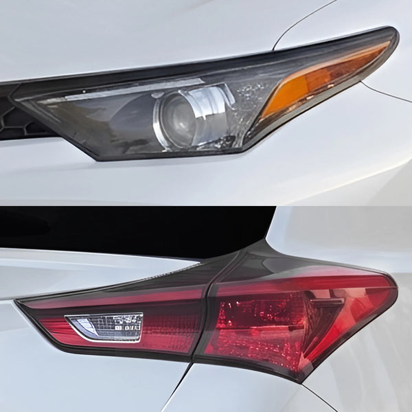 Fits Scion iM & Toyota Corolla iM 2016-2018 Full Headlight Taillight Precut Smoked PPF Tint Kit Film Overlay  - Bogar Tech Designs