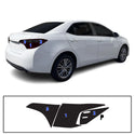 Fits Toyota Corolla 2014-2019 Full Headlight Taillight Precut Smoked PPF Tint Kit Film Overlay  - Bogar Tech Designs