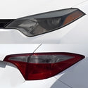 Fits Toyota Corolla 2014-2019 Full Headlight Taillight Precut Smoked PPF Tint Kit Film Overlay  - Bogar Tech Designs