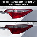 Fits Toyota Corolla 2014-2019 Full Headlight Taillight Precut Smoked PPF Tint Kit Film Overlay  - Bogar Tech Designs