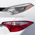 Fits Toyota Corolla 2014-2019 Full Headlight Taillight Precut Smoked PPF Tint Kit Film Overlay  - Bogar Tech Designs