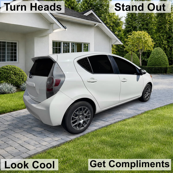 Fits Toyota Prius c 2012-2014 Full Headlight Taillight Precut Smoked PPF Tint Kit Film Overlay  - Bogar Tech Designs