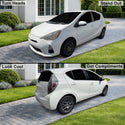 Fits Toyota Prius c 2012-2014 Full Headlight Taillight Precut Smoked PPF Tint Kit Film Overlay  - Bogar Tech Designs