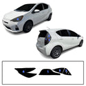 Fits Toyota Prius c 2012-2014 Full Headlight Taillight Precut Smoked PPF Tint Kit Film Overlay  - Bogar Tech Designs