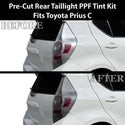 Fits Toyota Prius c 2012-2014 Full Headlight Taillight Precut Smoked PPF Tint Kit Film Overlay  - Bogar Tech Designs