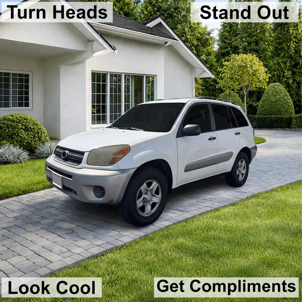 Fits Toyota RAV4 2004-2005 Full Headlight Taillight Precut Smoked PPF Tint Kit Film Overlay  - Bogar Tech Designs