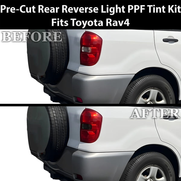 Fits Toyota RAV4 2004-2005 Full Headlight Taillight Precut Smoked PPF Tint Kit Film Overlay  - Bogar Tech Designs