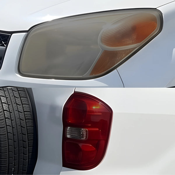 Fits Toyota RAV4 2004-2005 Full Headlight Taillight Precut Smoked PPF Tint Kit Film Overlay  - Bogar Tech Designs