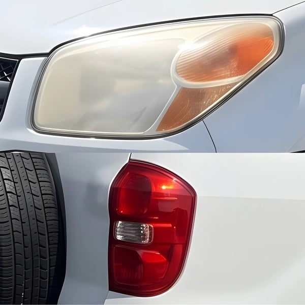 Fits Toyota RAV4 2004-2005 Full Headlight Taillight Precut Smoked PPF Tint Kit Film Overlay  - Bogar Tech Designs