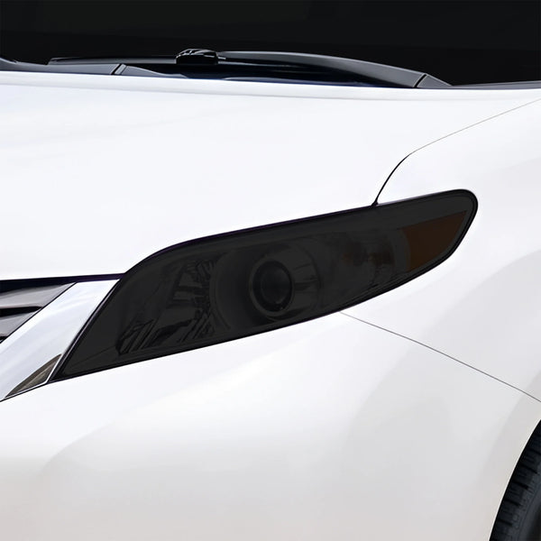 Fits Toyota Sienna 2011-2020 Full Headlight Taillight Precut Smoked PPF Tint Kit Film Overlay  - Bogar Tech Designs