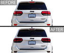 Tinted Taillight Hawkeye Style Third Brake Rear Bumper Reflector Light Overlay Tint Cover Fits Jeep Grand Cherokee 2014 - 2021 - Bogar Tech Designs
