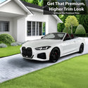 Vinyl Chrome Delete Blackout Decal Stickers Overlay Film Fits BMW 4 Series Convertible 2021 - 2025 - Bogar Tech Designs