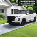 Side Window Skirt Vinyl Chrome Delete Trim Blackout Decal Stickers Overlay Film Fits Hyundai Palisade 2020 - 2025 - Bogar Tech Designs