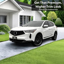 Vinyl Chrome Delete Grille Side Window Blackout Decal Stickers Overlay Film Fits Acura RDX 2019 - 2025 - Bogar Tech Designs