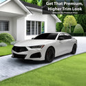 Vinyl Chrome Delete Grille Side Window Wheel Blackout Decal Stickers Overlay Film Fits Acura TLX 2021-2025