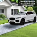 Vinyl Chrome Delete Blackout Decal Stickers Overlay Film Fits Jaguar F - Pace 2017 - 2025 - Bogar Tech Designs