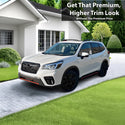 Vinyl Chrome Delete Front Grille Wheels Blackout Decal Stickers Overlay Film Fits Subaru Forester 2019 - 2024 - Bogar Tech Designs