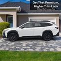 Vinyl Chrome Delete Side Window Blackout Decal Stickers Overlay Film Fits Subaru Outback Subaru Outback 2020 - 2025 - Bogar Tech Designs