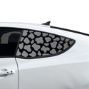 Fits Hyundai Genesis Coupe 2010-2016 Animal Leopard Cheetah Cow Window Vinyl Decal Stickers