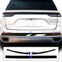Window Vinyl Chrome Delete Trim Blackout Decal Stickers Overlay Film Fits Jeep Grand Cherokee 2022 2023 2024 2025