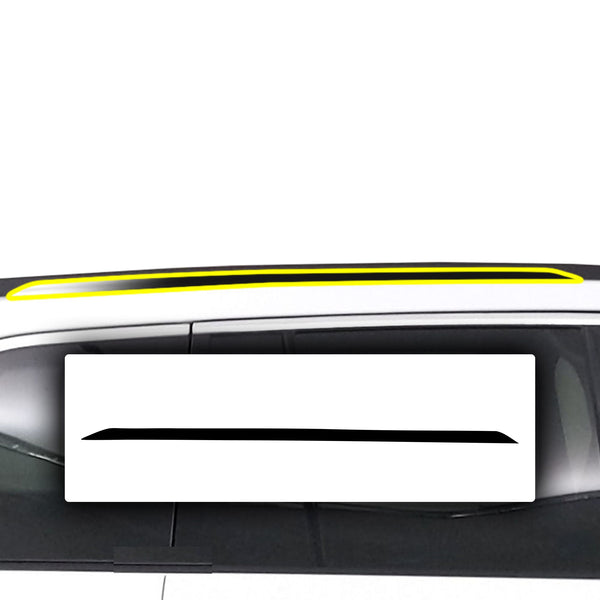 Window Vinyl Chrome Delete Trim Blackout Decal Stickers Overlay Film Fits Jeep Grand Cherokee 2022 2023 2024 2025