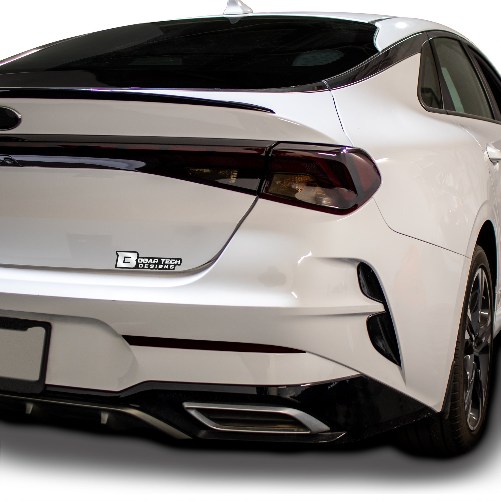 Headlight Taillight Precut Smoked PPF Tint Kit Film Overlay Fits Kia K5 2021 - 2024 - Bogar Tech Designs