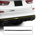 Vinyl Chrome Delete Wheel Sides Front Rear Bumper Trim Blackout Decal Stickers Overlay Film Fits Kia Optima 2016 - 2020 - Bogar Tech Designs