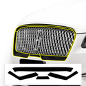 Vinyl Chrome Delete Grille Side Window Rear Blackout Decal Stickers Overlay Film Fits Lincoln MKZ 2013 - 2020 - Bogar Tech Designs