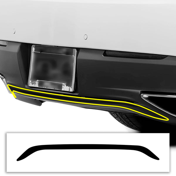 Vinyl Chrome Delete Grille Side Window Rear Blackout Decal Stickers Overlay Film Fits Lincoln MKZ 2013 - 2020 - Bogar Tech Designs