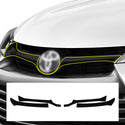 Vinyl Chrome Delete Grille Side Window Rear Blackout Decal Stickers Overlay Film Fits Toyota Camry 2015 - 2017 - Bogar Tech Designs