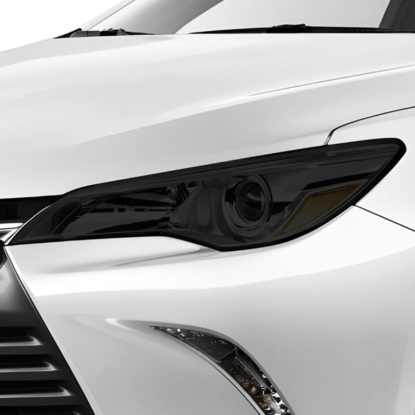 Full Headlight Taillight Precut Smoked PPF Tint Kit Film Overlay Fits Toyota Camry 2015 - 2017 - Bogar Tech Designs