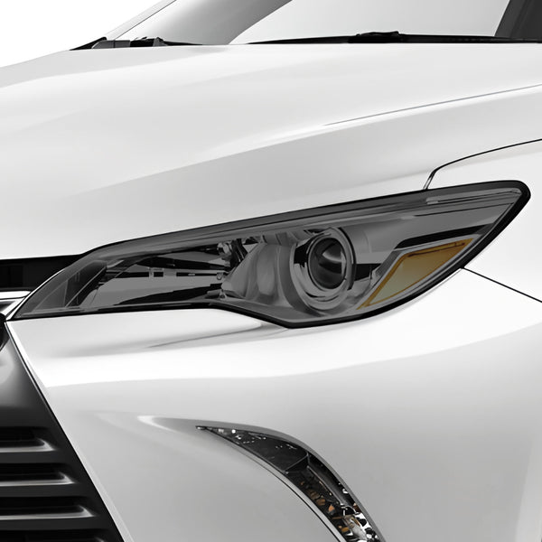Full Headlight Taillight Precut Smoked PPF Tint Kit Film Overlay Fits Toyota Camry 2015 - 2017 - Bogar Tech Designs