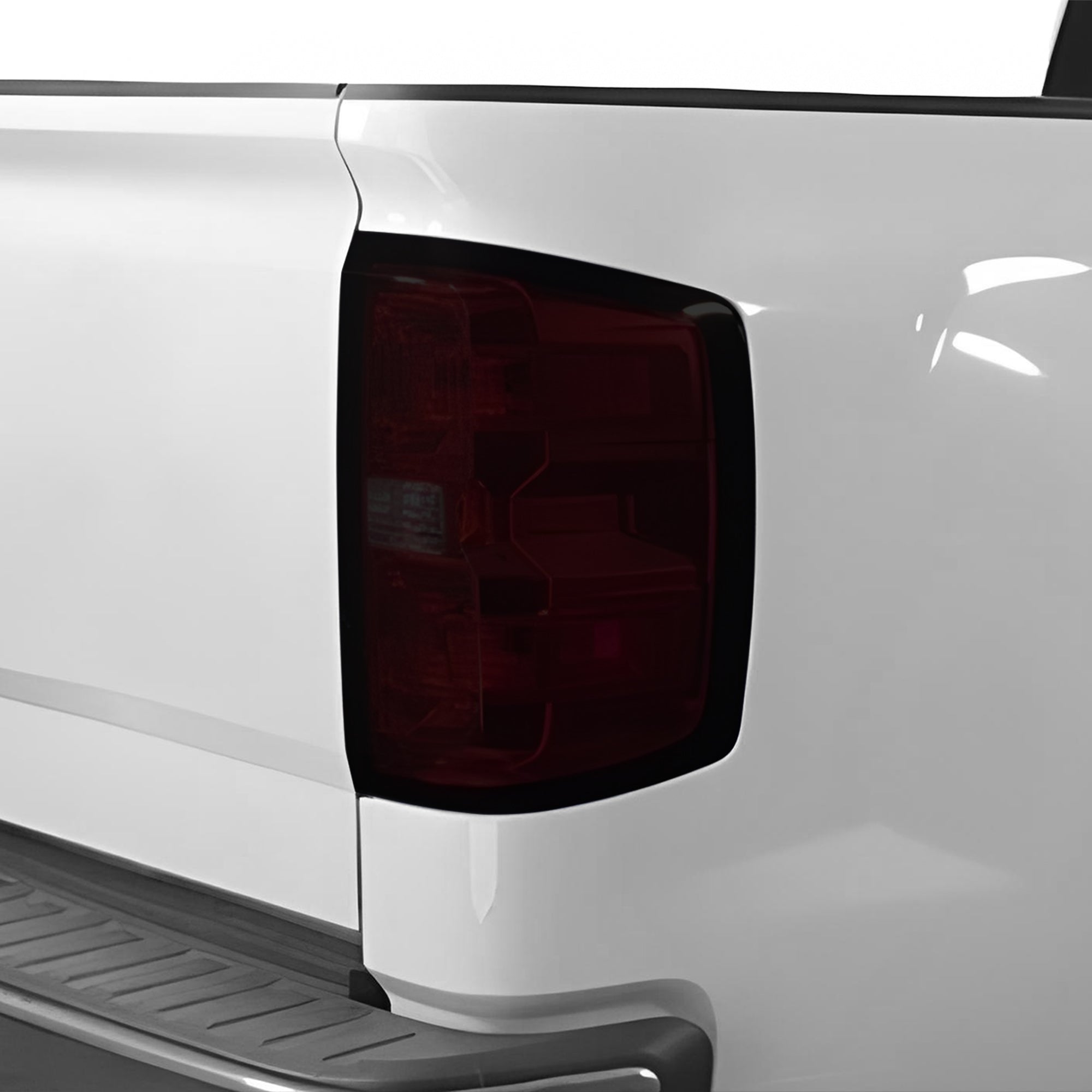 Full Headlight Taillight Precut Smoked PPF Tint Kit Film Overlay Fits Chevy Silverado 2014 - 2018 - Bogar Tech Designs