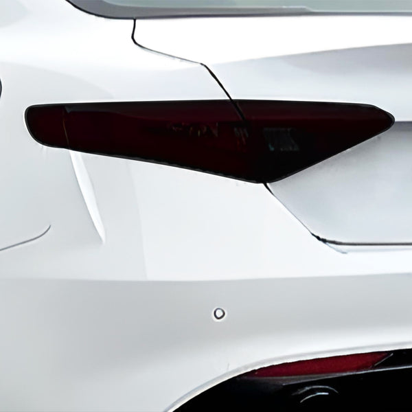 Full Headlight Taillight Precut Smoked PPF Tint Kit Film Overlay Fits Alfa Rome Giulia 2016 - 2025 - Bogar Tech Designs
