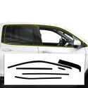 Vinyl Chrome Delete Grille Side Window Rear Blackout Decal Stickers Overlay Film Fits Honda Ridgeline 2017-2025