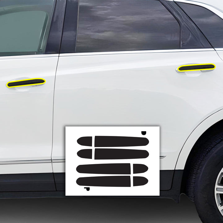 Vinyl Chrome Delete Grille Side Window Rear Blackout Decal Stickers Overlay Film Fits Cadillac XT5 2017 - 2025 - Bogar Tech Designs