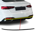 Fits Audi A5 Sportback 2018-2024 Vinyl Chrome Delete Grille Blackout Decal Stickers Overlay Film