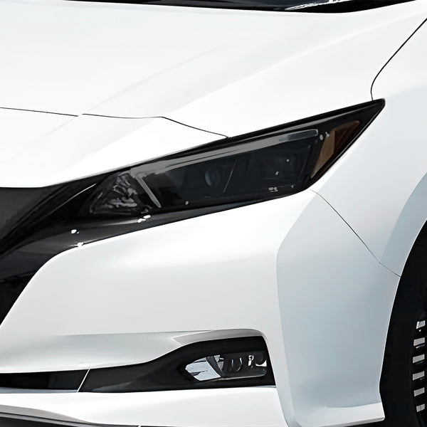 Full Headlight Taillight Precut Smoked PPF Tint Kit Film Overlay Film Fits Nissan Leaf 2018 - 2024 - Bogar Tech Designs