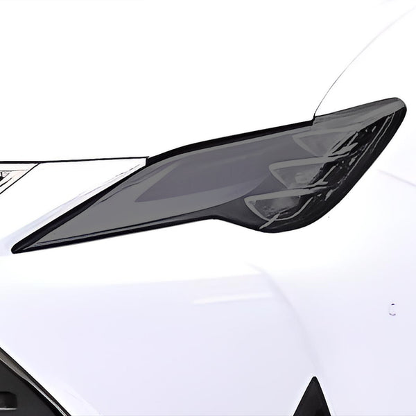 Full Headlight Taillight Precut Smoked PPF Tint Kit Film Overlay Fits Lexus RC 2019 - 2023 - Bogar Tech Designs