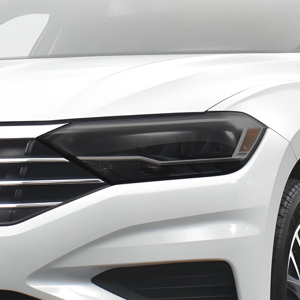 Full Headlight Taillight Precut Smoked PPF Tint Kit Film Overlay Fits Volkswagen Jetta 2019 - 2024 - Bogar Tech Designs