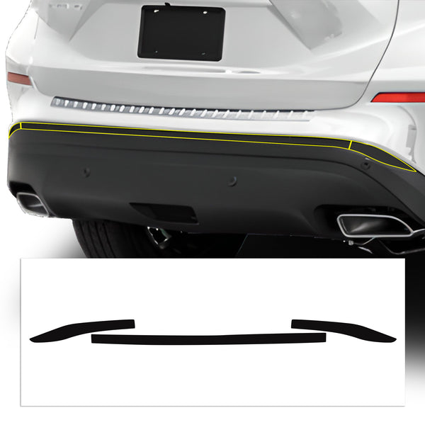 Vinyl Chrome Delete Grille Side Window Rear Blackout Decal Stickers Overlay Film Fits Nissan Murano - Bogar Tech Designs