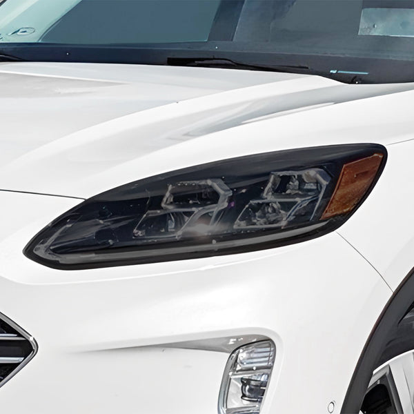 Full Headlight Taillight Precut Smoked PPF Tint Kit Overlay Film Fits Ford Escape 2020-2022