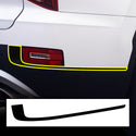 Side Window Skirt Vinyl Chrome Delete Trim Blackout Decal Stickers Overlay Film Fits Hyundai Palisade 2020 - 2025 - Bogar Tech Designs