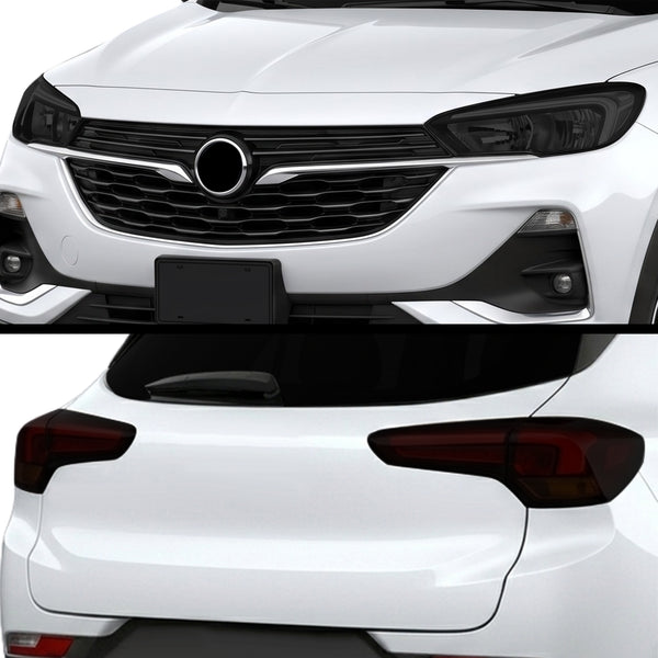 Buick Encore GX 2020–2023 Dark Smoke Headlight & Taillight Tint Kit – Precut Vinyl Lens Overlays