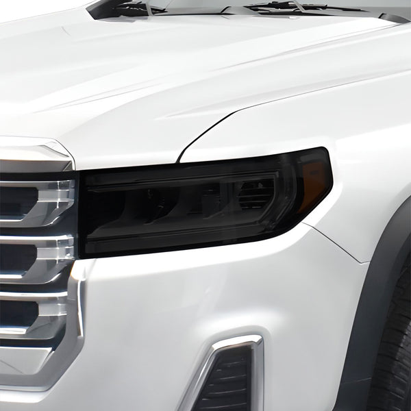 Full Headlight Taillight Precut Smoked PPF Tint Kit Overlay Film Fits GMC Acadia 2020 - 2023 - Bogar Tech Designs
