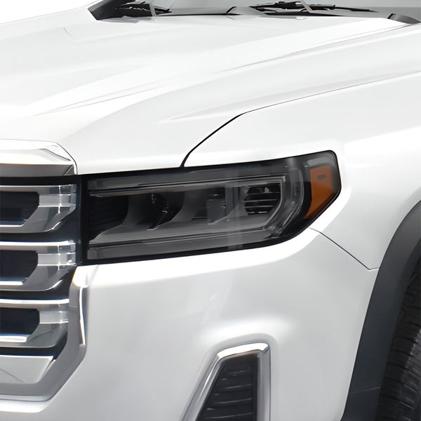 Full Headlight Taillight Precut Smoked PPF Tint Kit Overlay Film Fits GMC Acadia 2020 - 2023 - Bogar Tech Designs