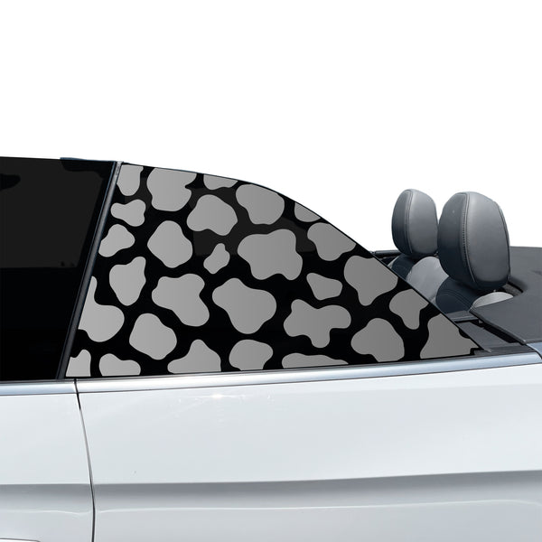 Fits Audi S5 Convertible 2020-2024 Animal Leopard Cheetah Cow Window Vinyl Decal Stickers